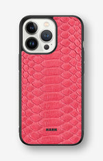 iPhone 13 Pro Hard Case – Pink Snake - View 1