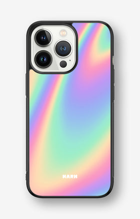 iPhone 13 Pro Hard Case – Rainbow Haze - View 1