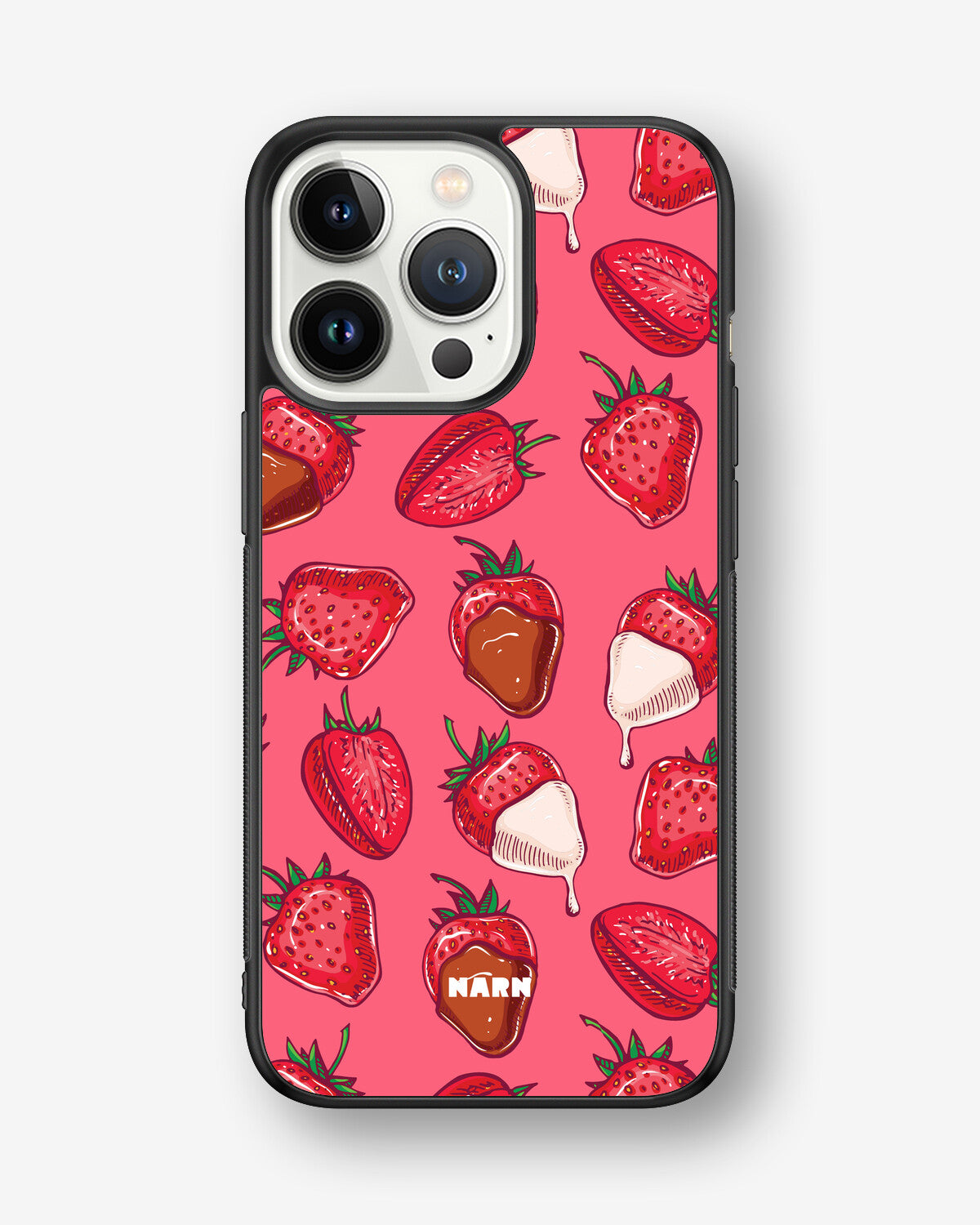 iPhone 13 Pro Hard Case – Strawberry Chocolate - View 1