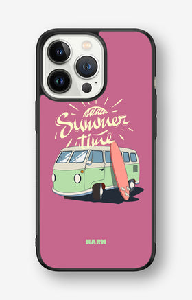iPhone 13 Pro Hard Case – Summer Van - View 1