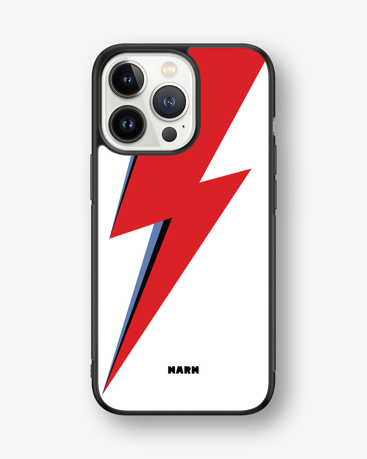 iPhone 13 Pro Hard Case – White Bowie  - View 1