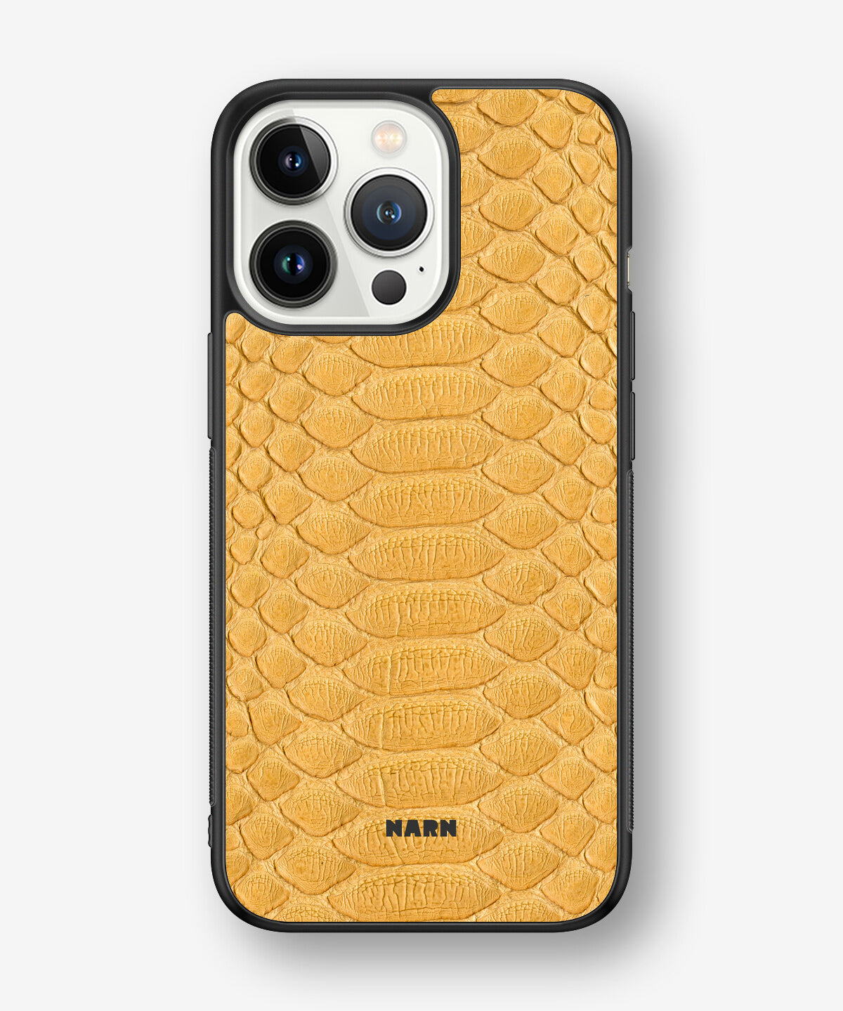iPhone 13 Pro Hard Case – Yellow Snake - View 1