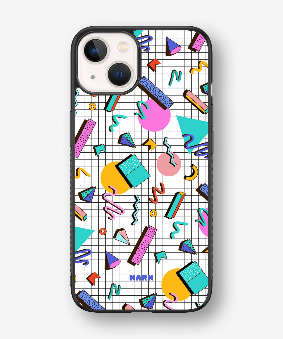 iPhone 13 Hard Case – 80s Memphis - View 1