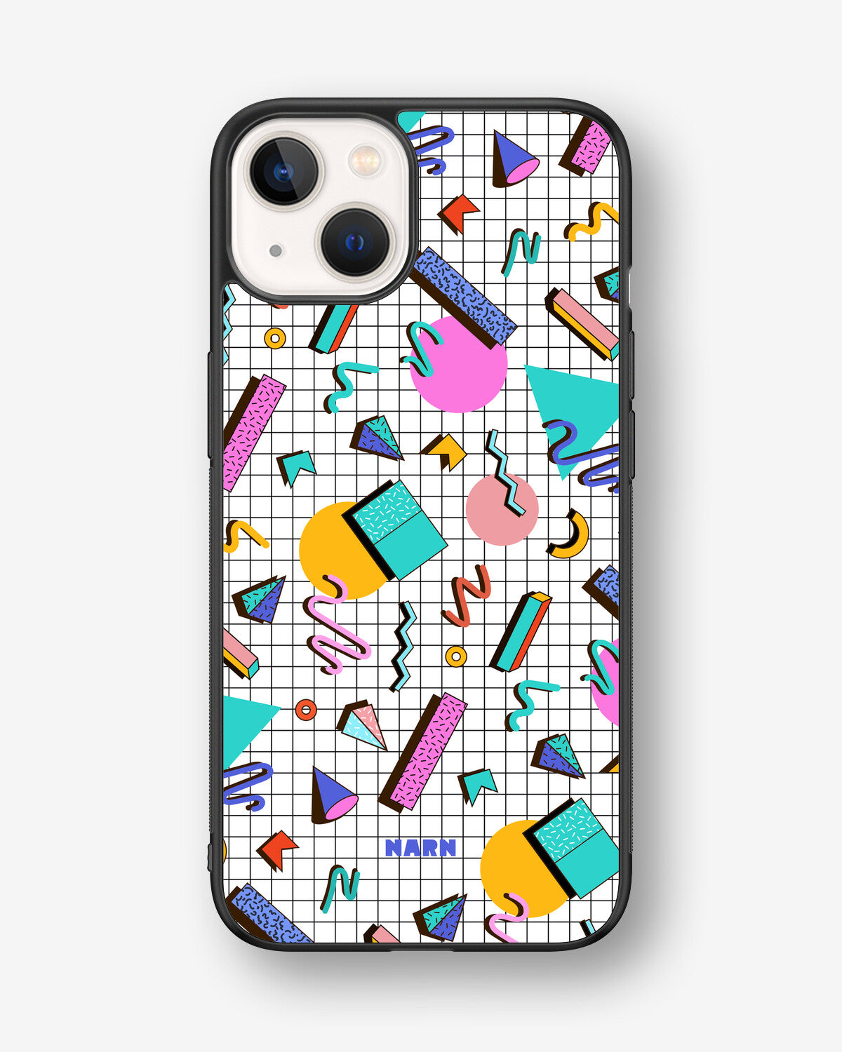 iPhone 13 Hard Case – 80s Memphis - View 1