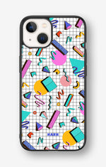 iPhone 13 Hard Case – 80s Memphis - View 1