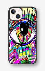 iPhone 13 Hard Case – Abstract Eye - View 1