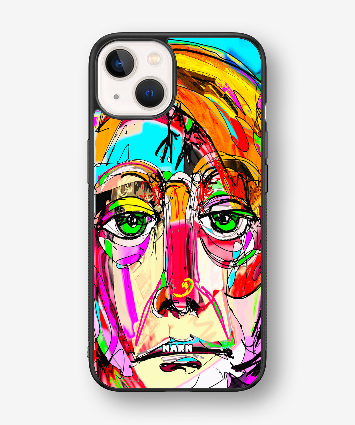 iPhone 13 Hard Case – Abstract Portrait - View 1