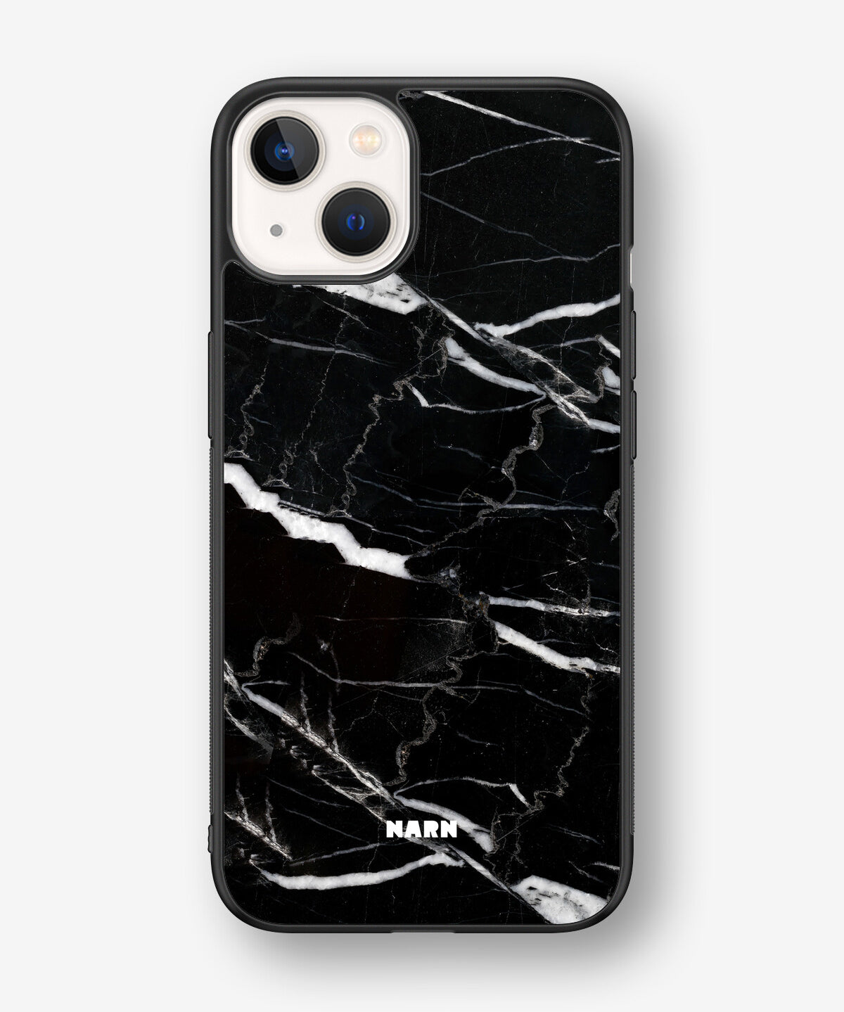 iPhone 13 Hard Case – Black Marble - View 1