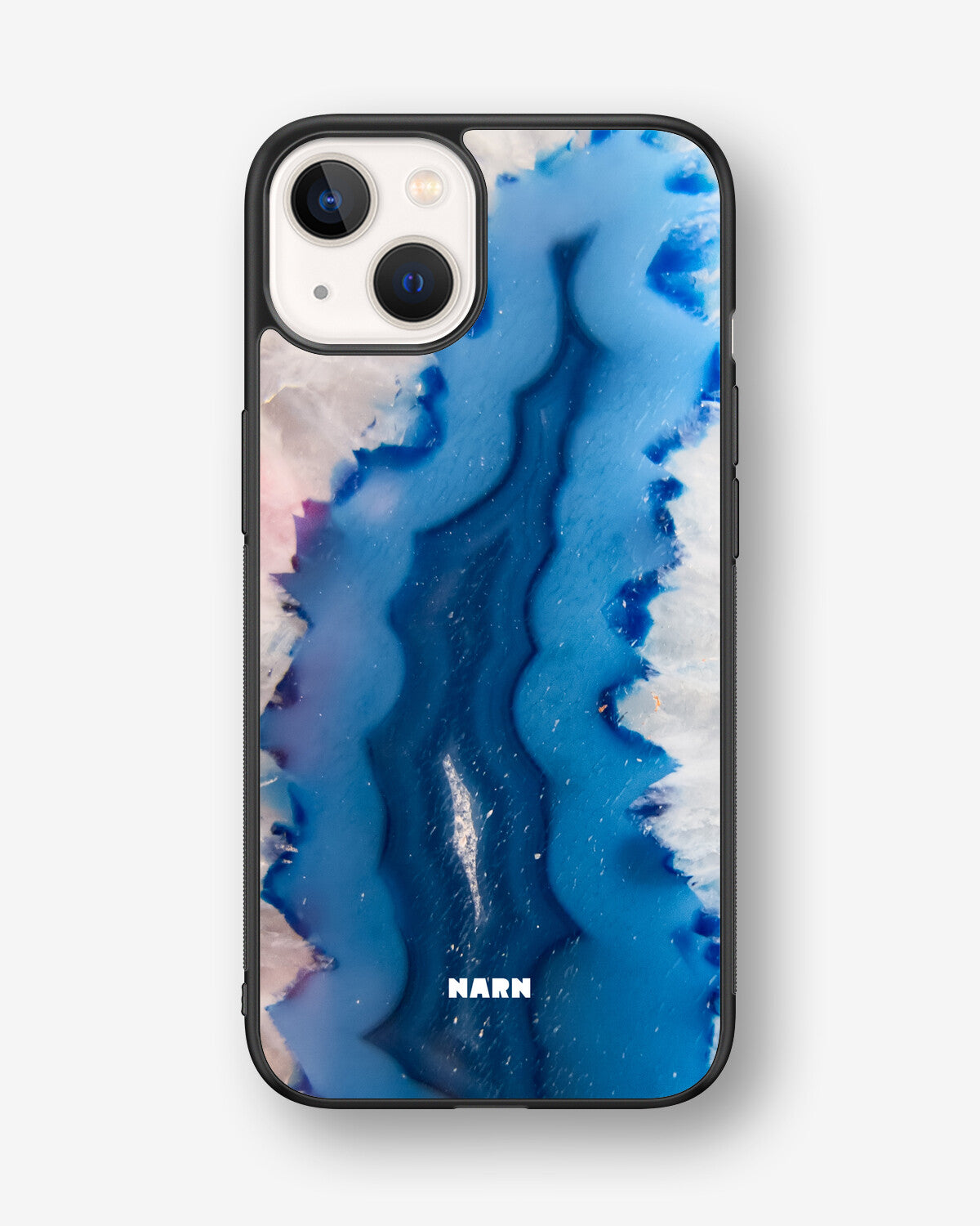 iPhone 13 Hard Case – Blue Agate - View 1