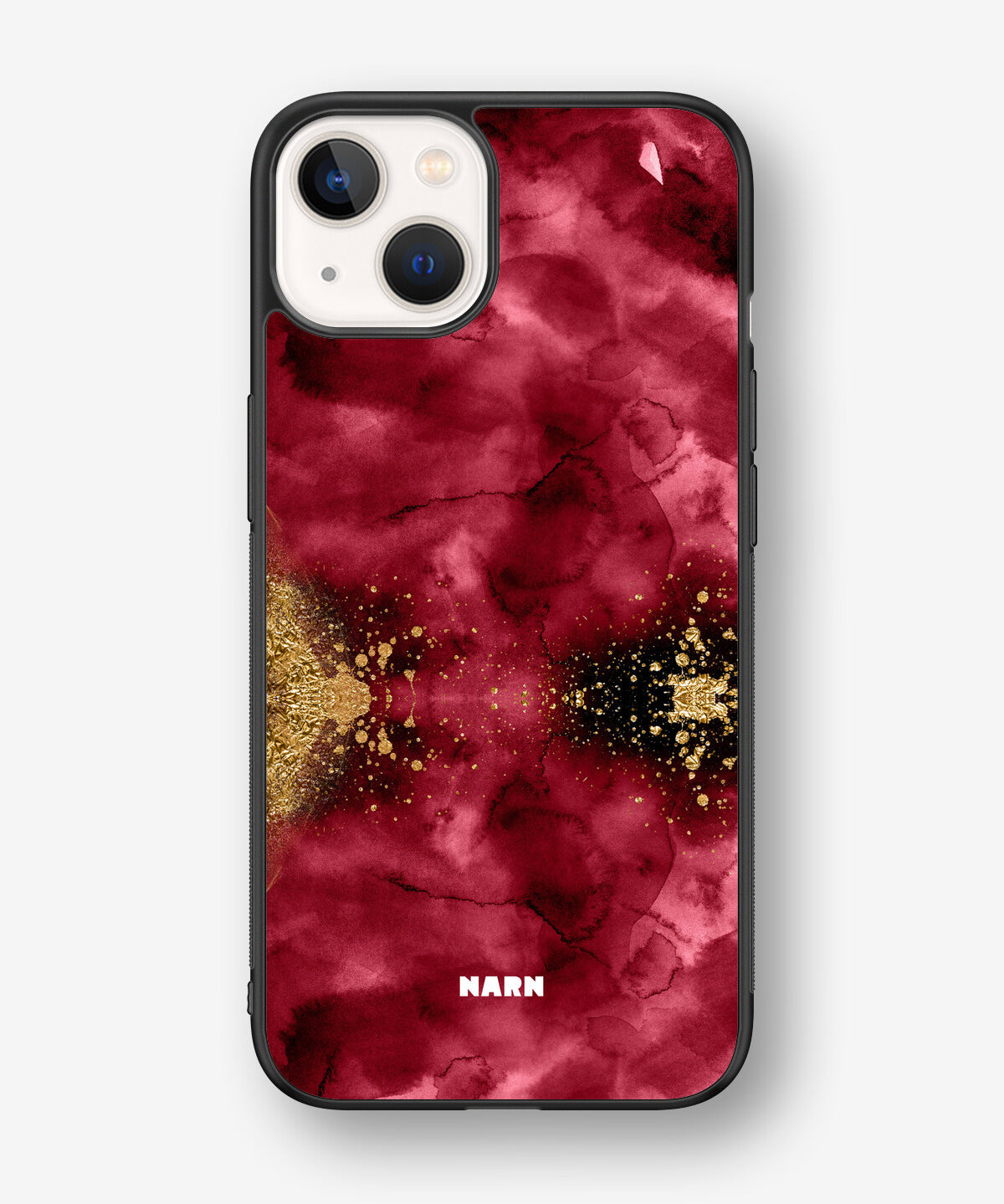 iPhone 13 Hard Case – Burgendy Shimmer - View 1