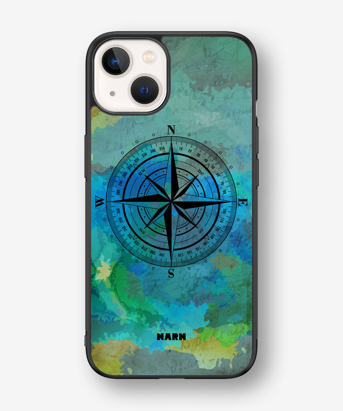 iPhone 13 Hard Case – Compass - View 1