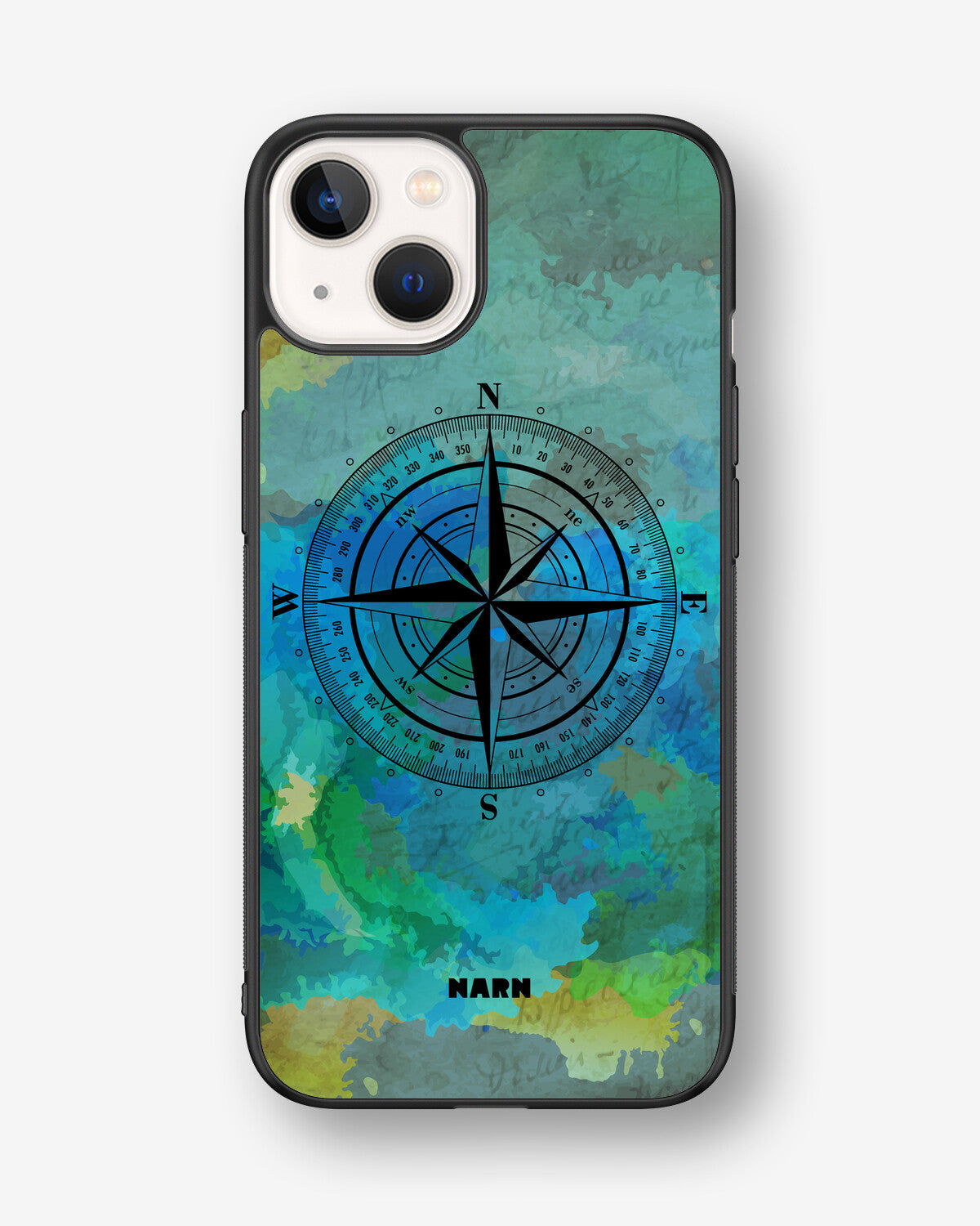 iPhone 13 Hard Case – Compass - View 1