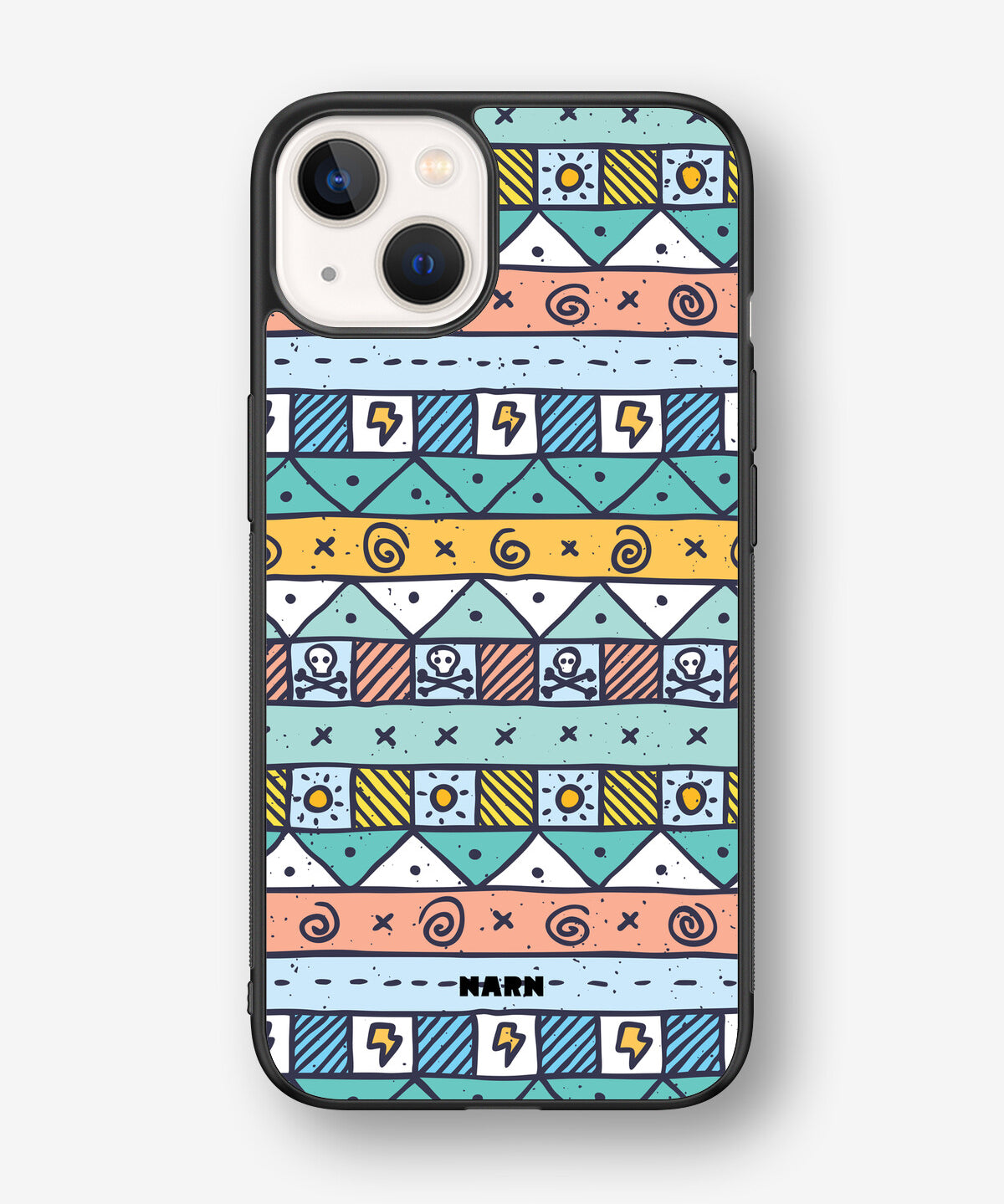 iPhone 13 Hard Case – Cute Pattern - View 1
