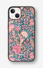 iPhone 13 Hard Case – Fantasy Flowers - View 1