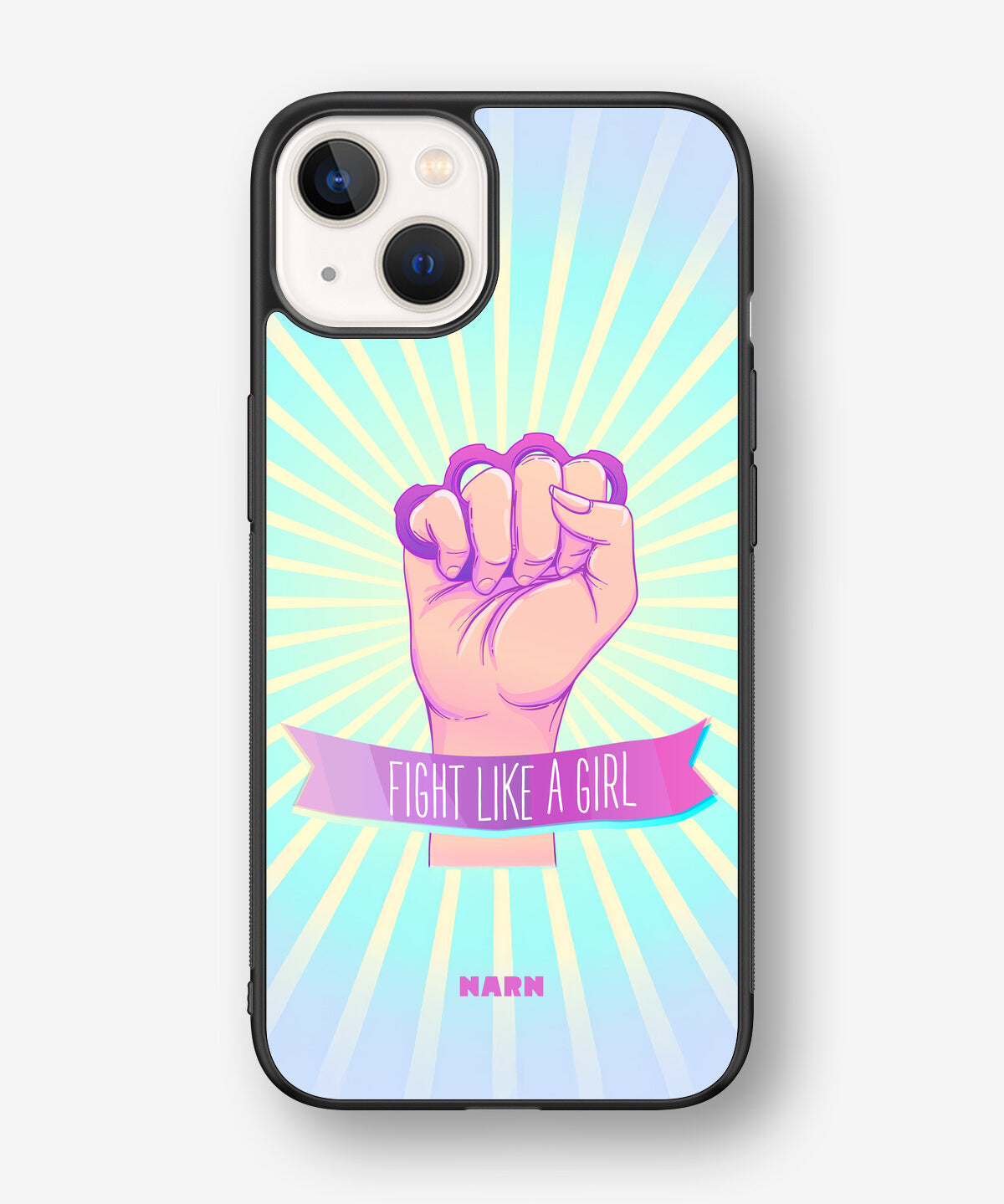 iPhone 13 Hard Case – Fight Like A Girl - View 1
