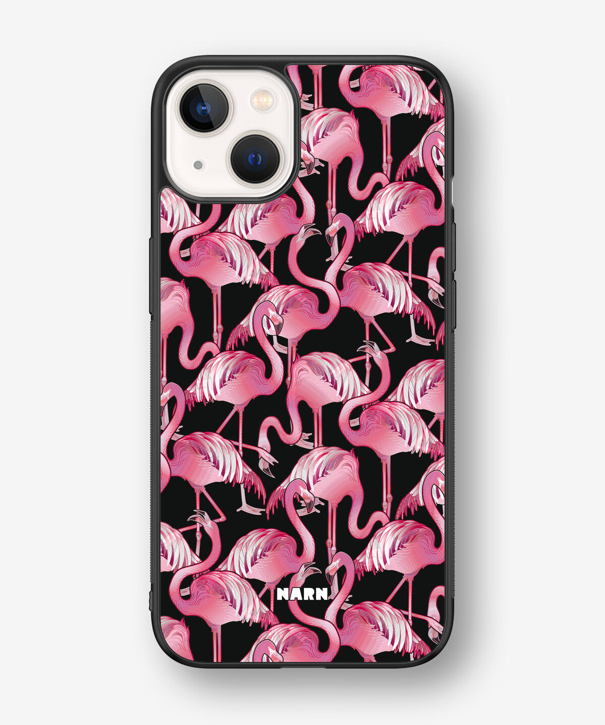 iPhone 13 Hard Case – Flamingos - View 1