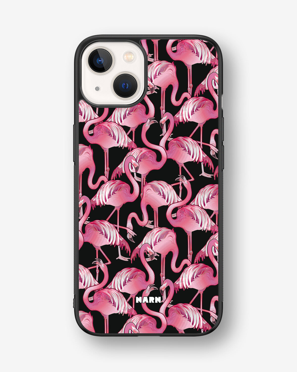 iPhone 13 Hard Case – Flamingos - View 1