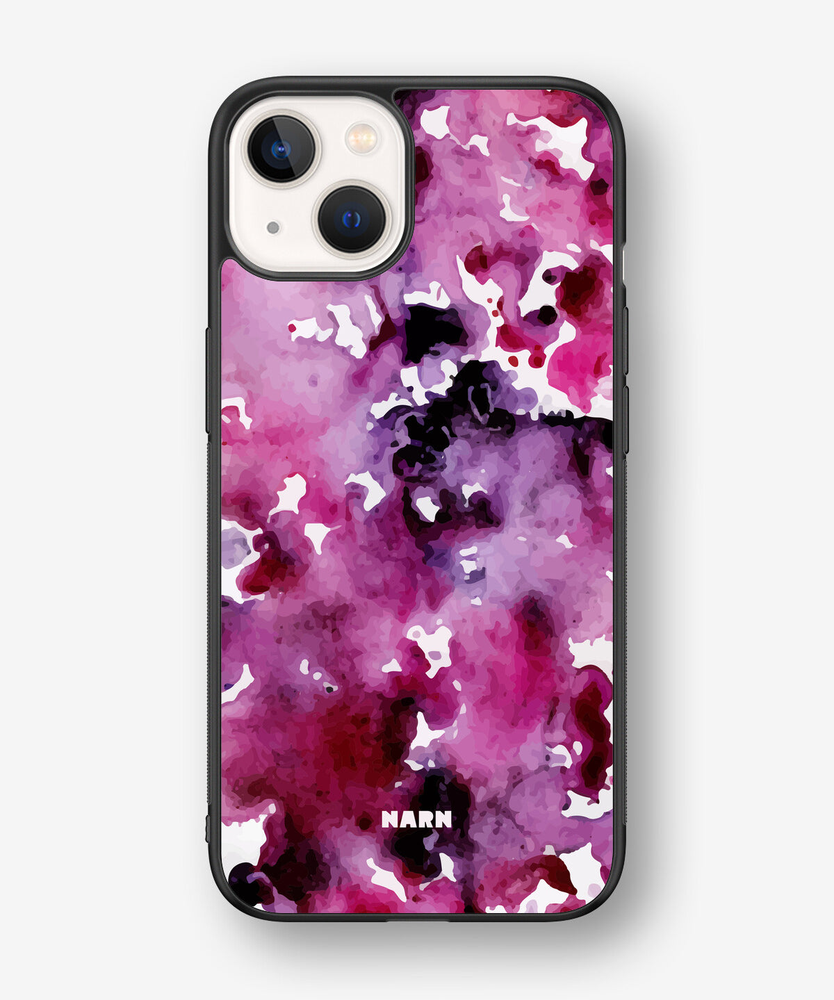 iPhone 13 Hard Case – Floral Splash - View 1
