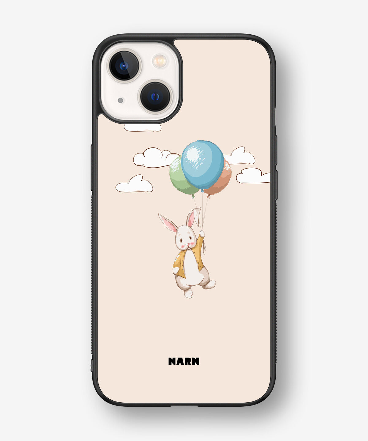 iPhone 13 Hard Case – Flying Rabbit - View 1