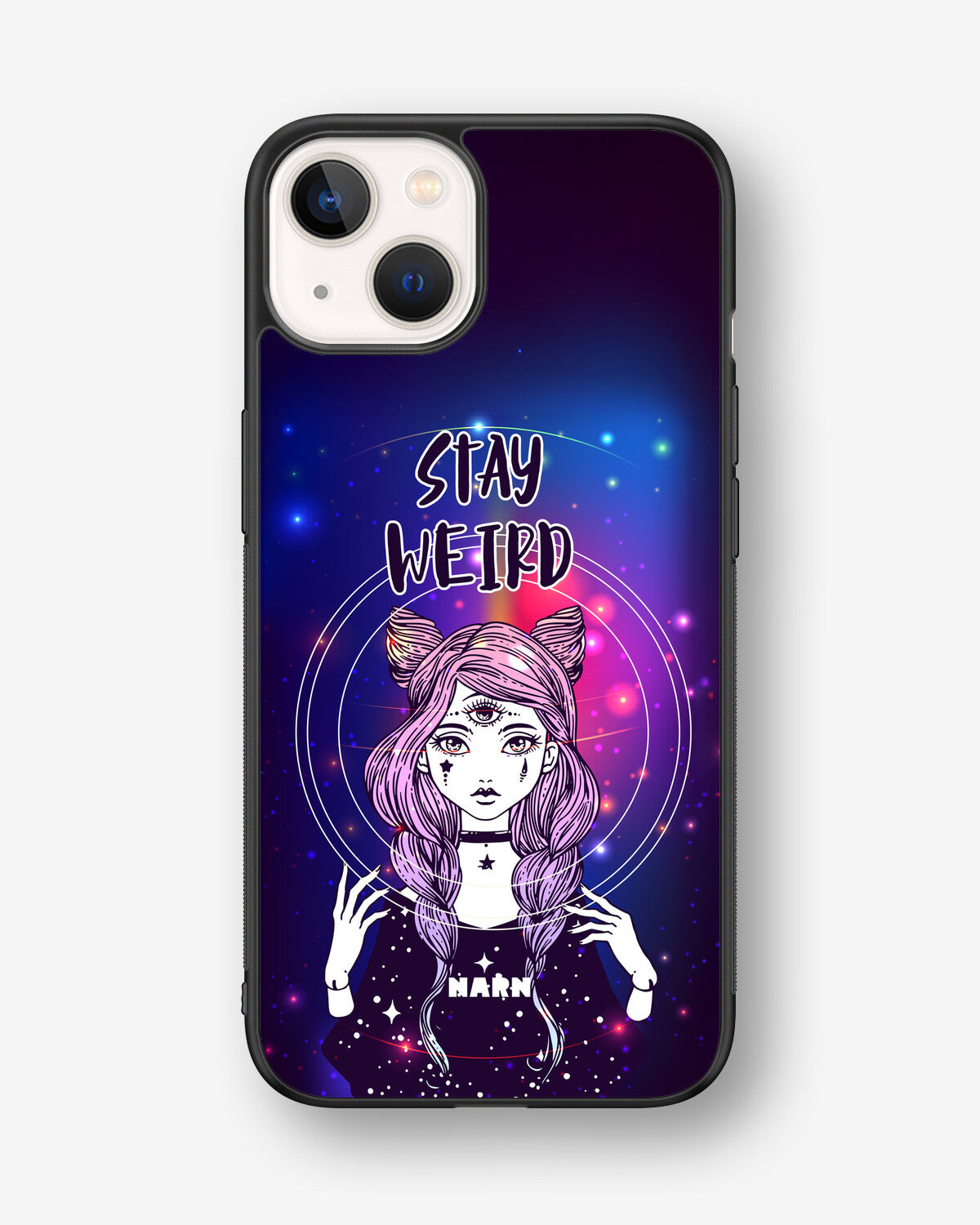 iPhone 13 Hard Case – Galactic Weird - View 1