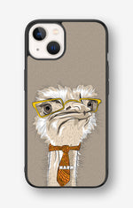 iPhone 13 Hard Case – Hipster Ostrich - View 1