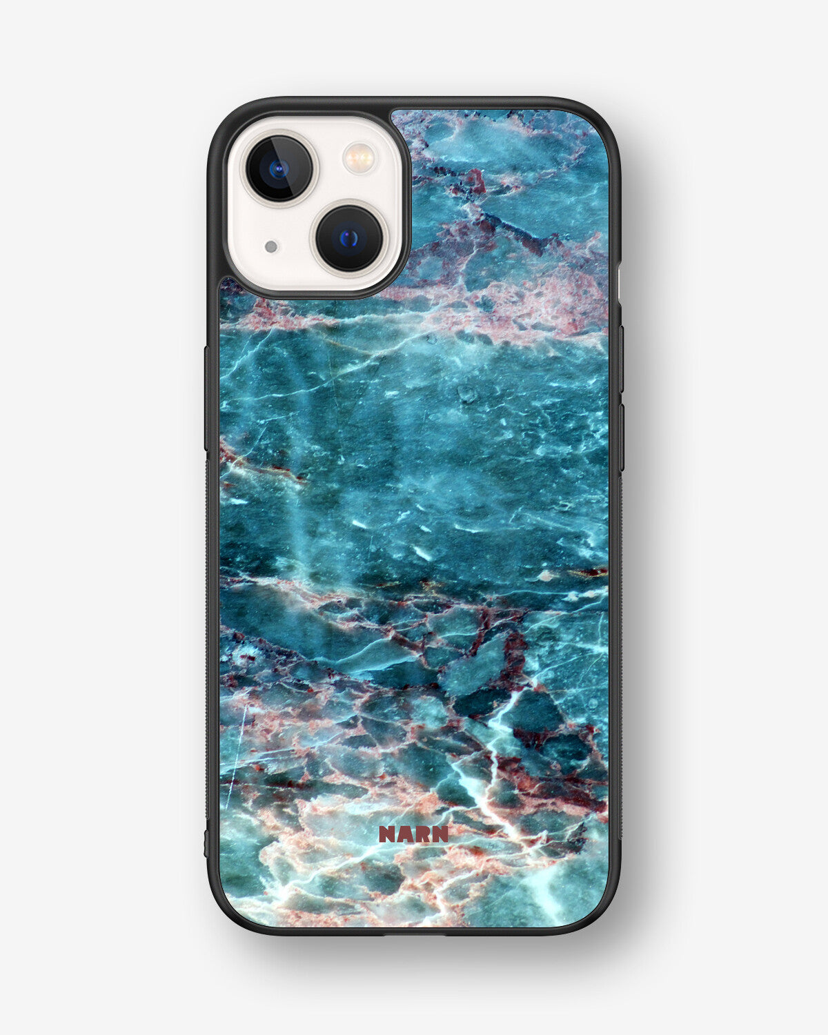 iPhone 13 Hard Case – Icy Marble - View 1
