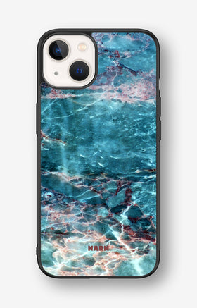iPhone 13 Hard Case – Icy Marble - View 1