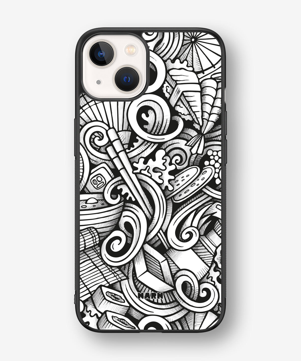 iPhone 13 Hard Case – Japanese Pattern - View 1