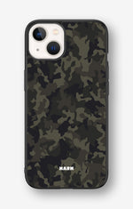 iPhone 13 Hard Case – Jungle Green Camo - View 1