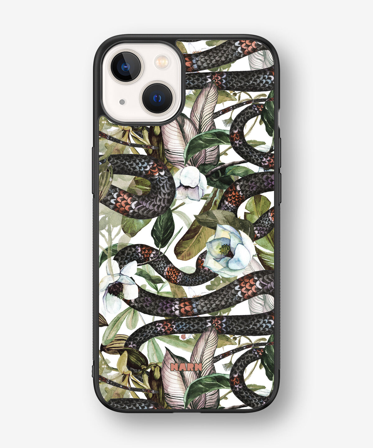 iPhone 13 Hard Case – Jungle Snake - View 1