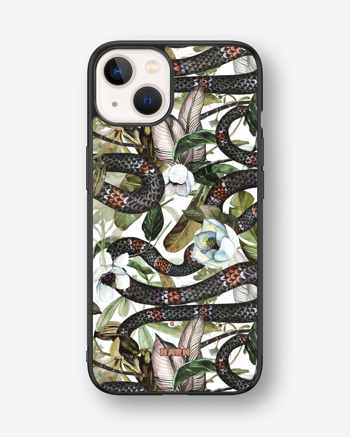 iPhone 13 Hard Case – Jungle Snake - View 1