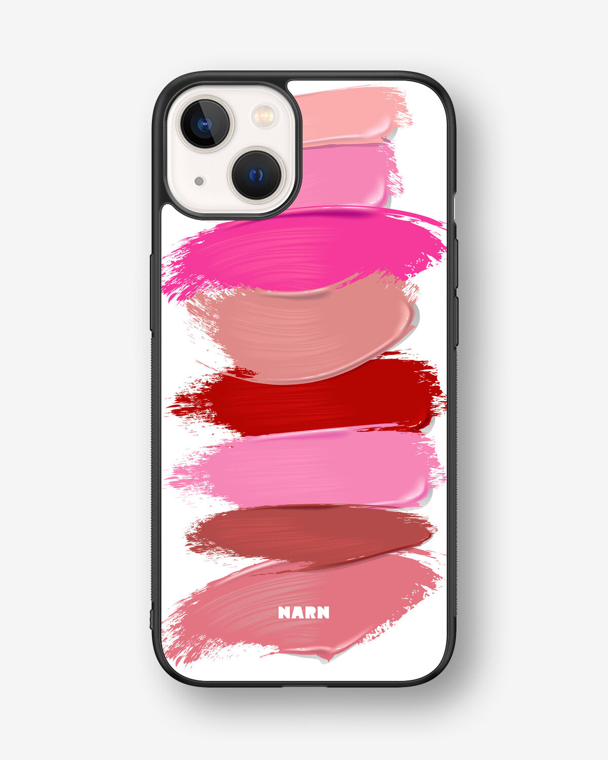iPhone 13 Hard Case – Lipstick Smears - View 1
