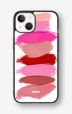 iPhone 13 Hard Case – Lipstick Smears - View 1