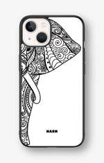 iPhone 13 Hard Case – Mandala Elephant - View 1