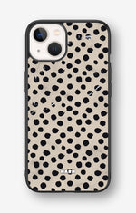 iPhone 13 Hard Case – Marble Dots - View 1