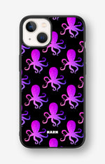 iPhone 13 Hard Case – Octopus Pattern - View 1