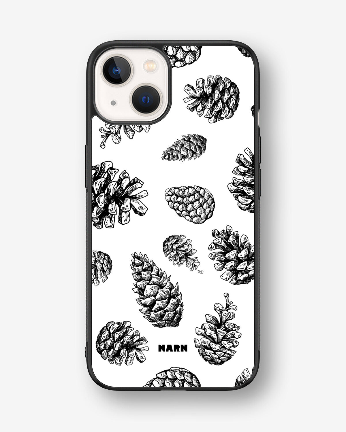 iPhone 13 Hard Case – Pine Cones - View 1