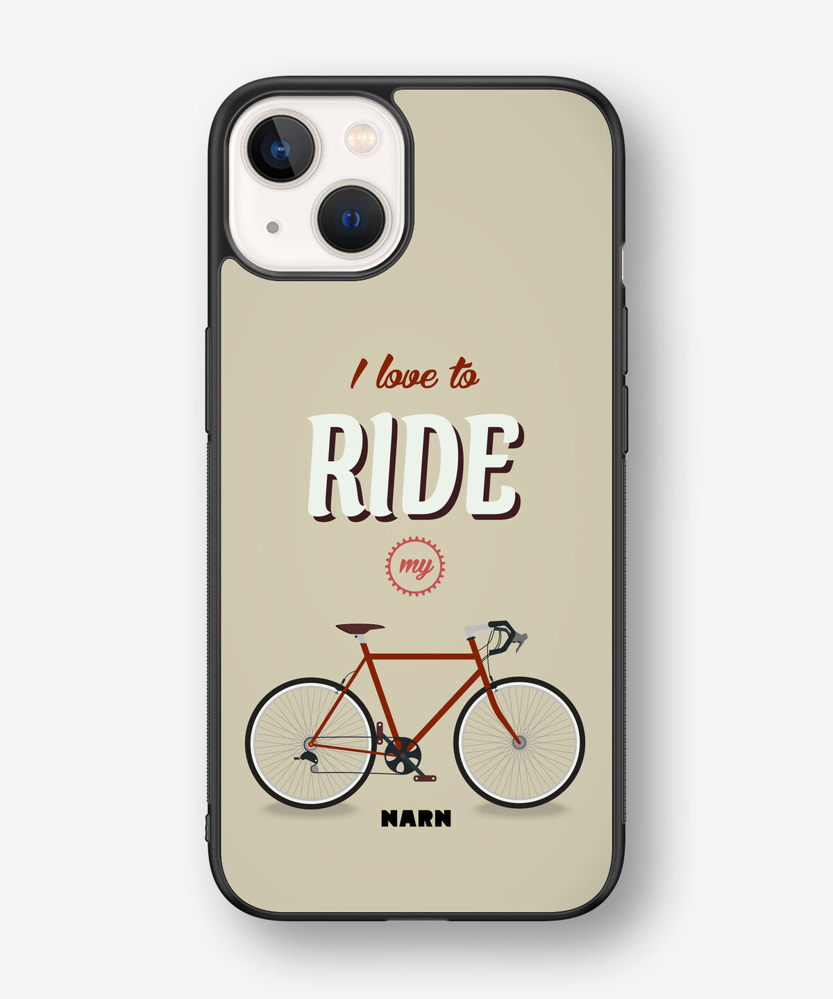 iPhone 13 Hard Case – Ride My Bicycle - View 1