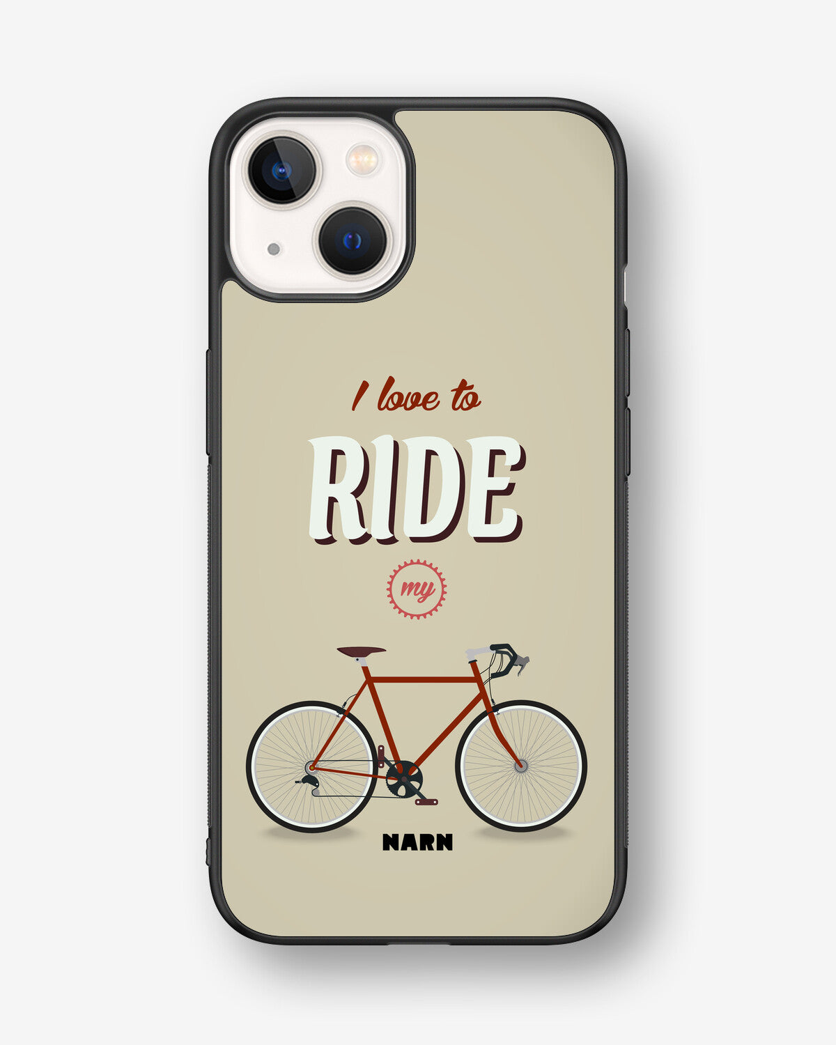 iPhone 13 Hard Case – Ride My Bicycle - View 1