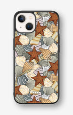 iPhone 13 Hard Case – Sea Shells - View 1