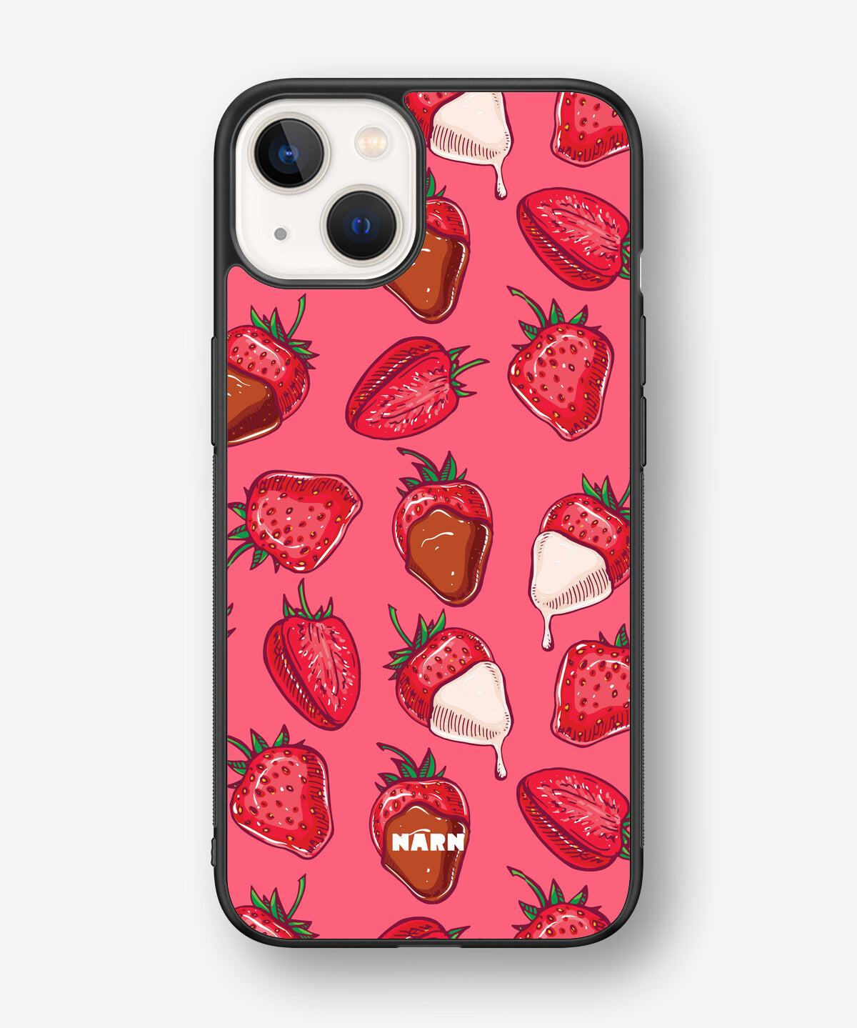 iPhone 13 Hard Case – Strawberry Chocolate - View 1