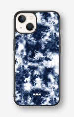 iPhone 13 Hard Case – Tie Dye Blue - View 1