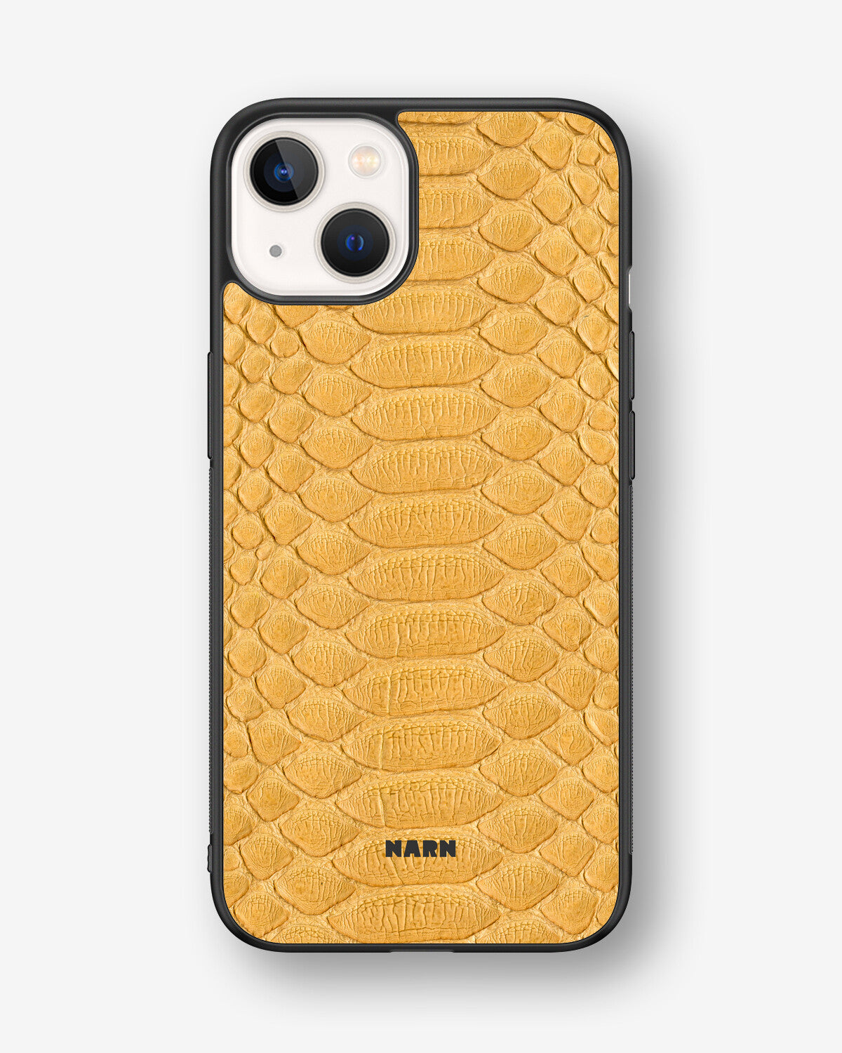 iPhone 13 Hard Case – Yellow Snake - View 1