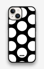 iPhone 14 Hard Case – Bold Dots - View 1