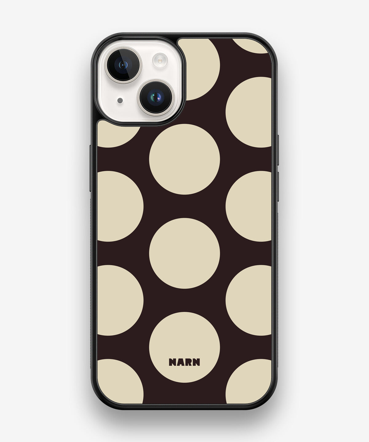 iPhone 14 Hard Case – Bold Dots - View 1
