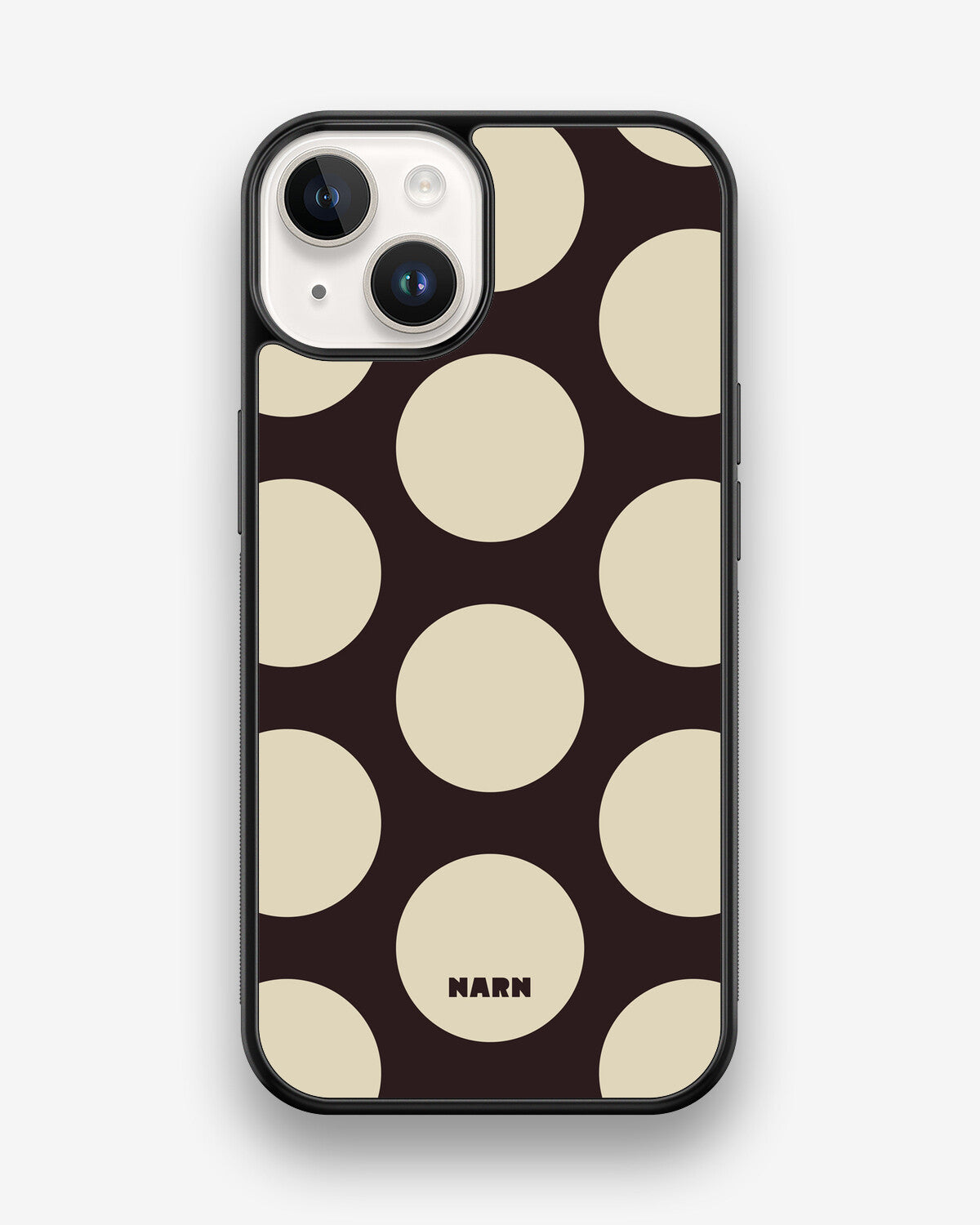 iPhone 14 Hard Case – Bold Dots - View 1