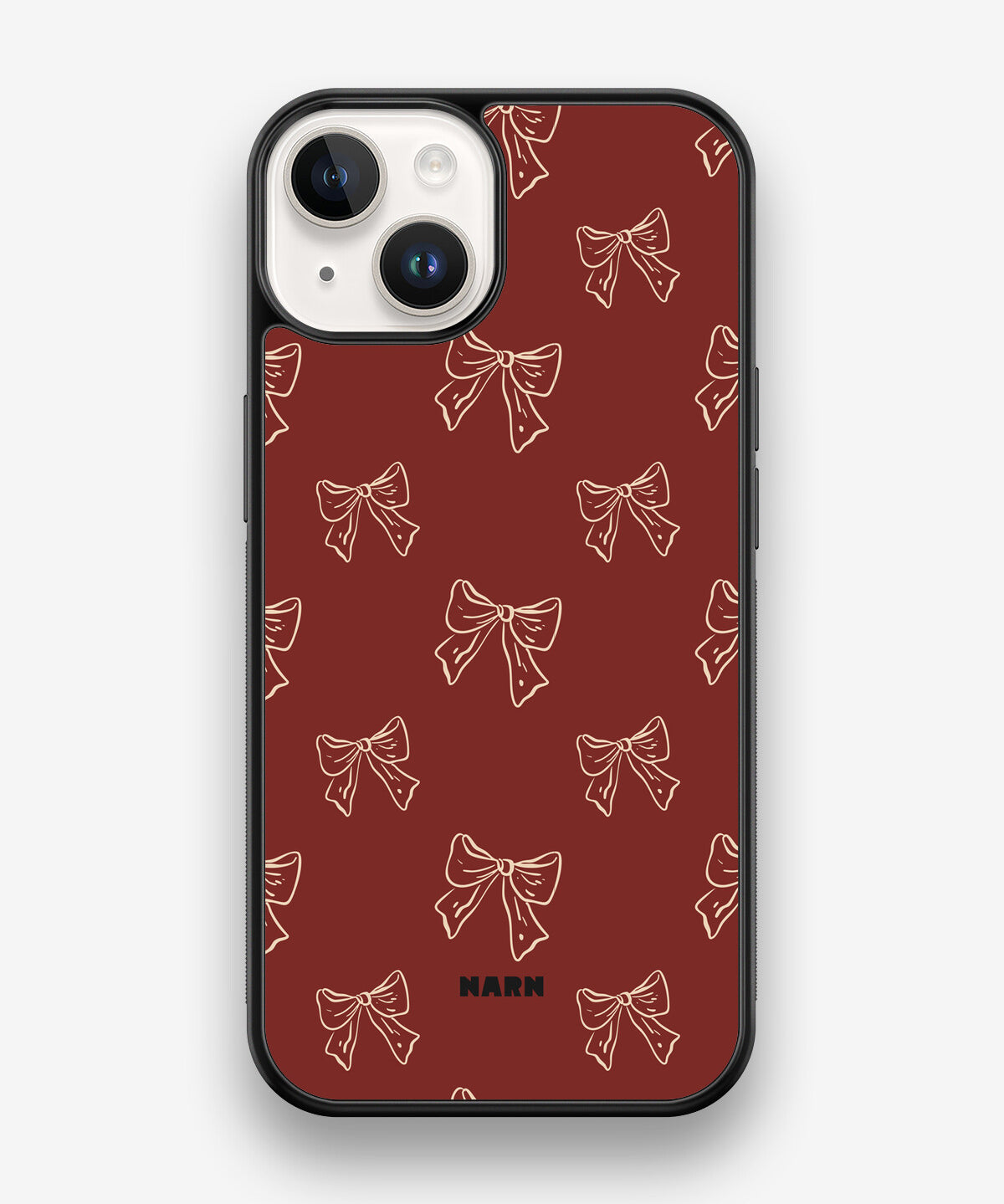 iPhone 14 Hard Case – Cherry Bows - View 1