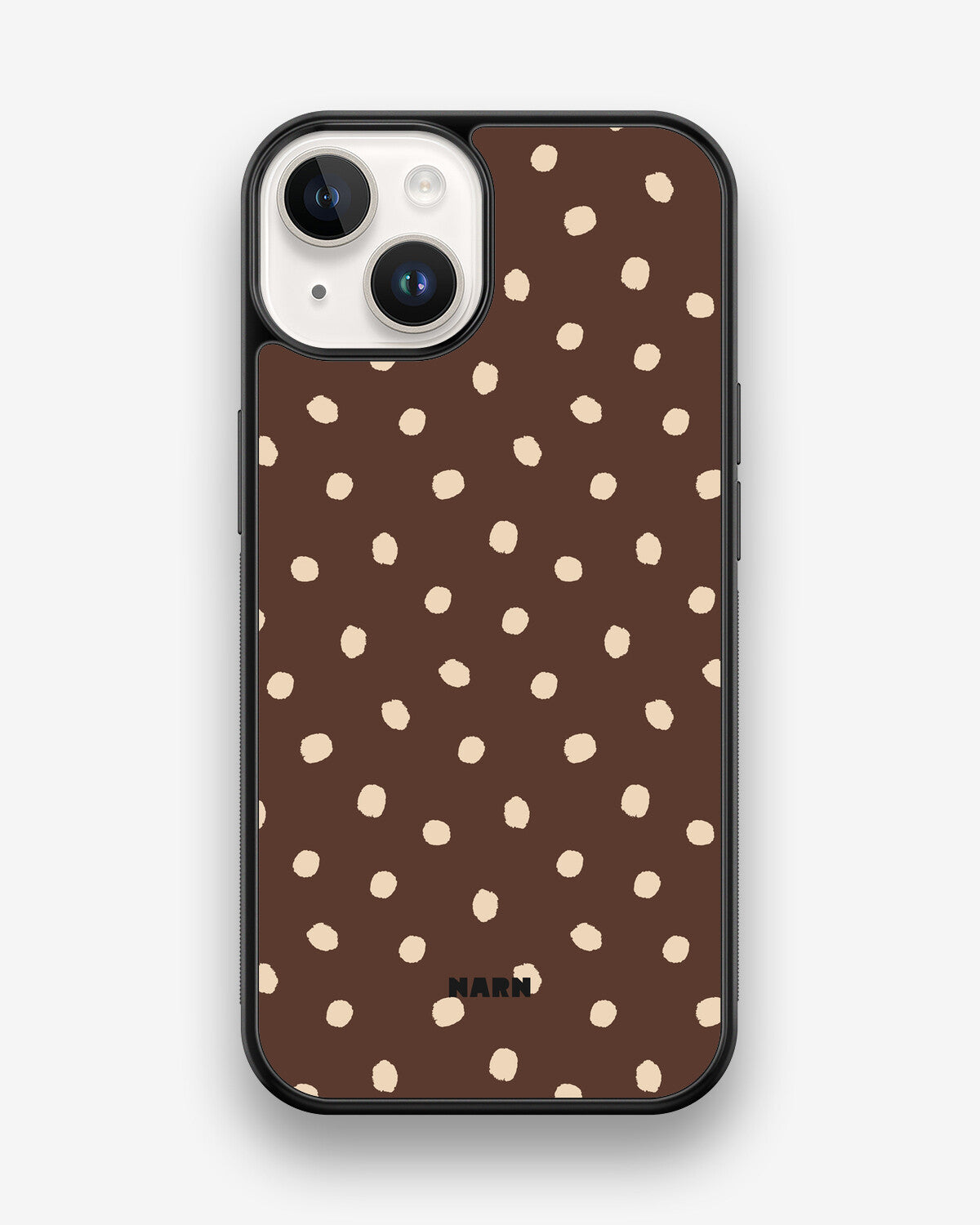 iPhone 14 Hard Case – Choco Dots - View 1