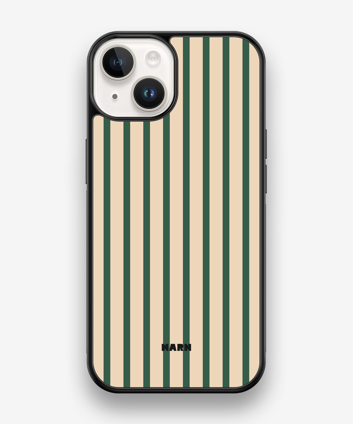 iPhone 14 Hard Case – Evergreen Stripe - View 1