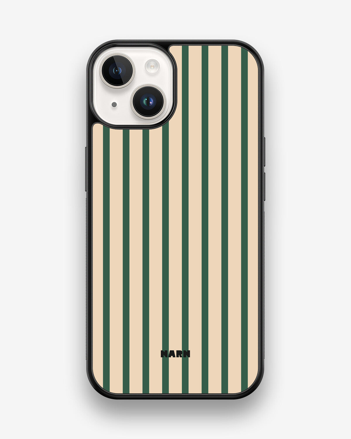 iPhone 14 Hard Case – Evergreen Stripe - View 1
